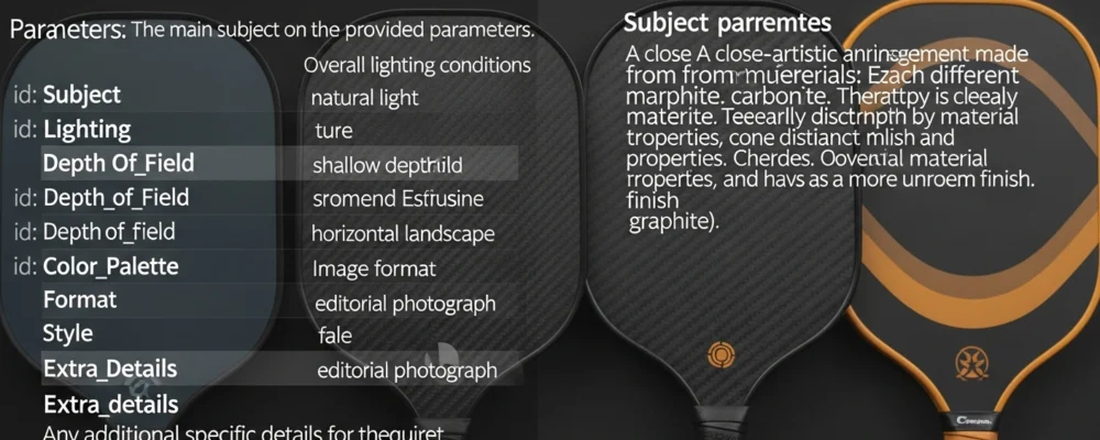 Materiales de la pala: carbono, fibra de vidrio o grafito — elegir pala pickleball