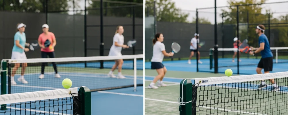 Diferencias entre pickleball, pádel y tenis: qué los distingue realmente — qué es pickleball