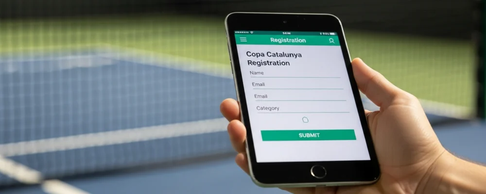 Cómo inscribirse en la Copa Catalunya Pickleball — copa catalunya pickleball