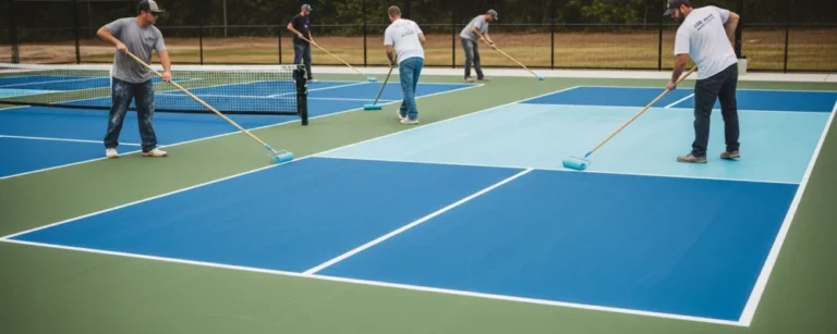 creació de pistes de pickleball