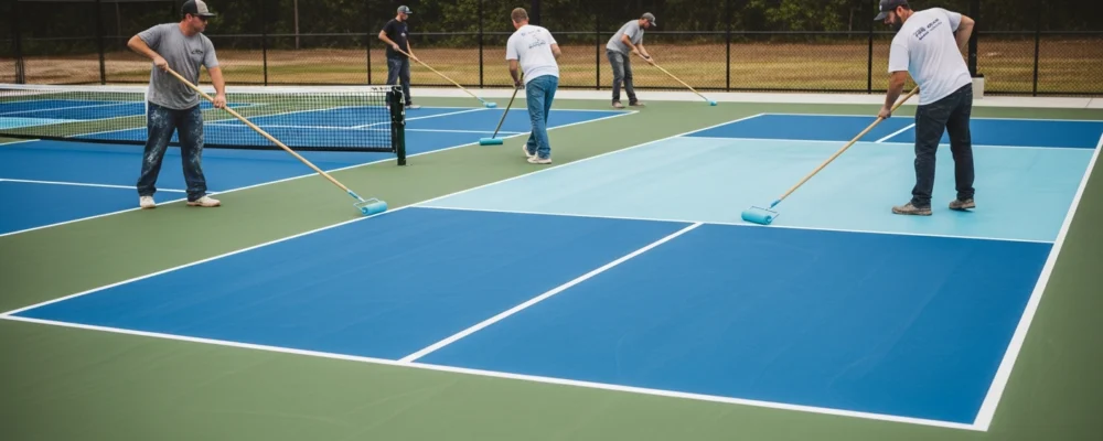 creació de pistes de pickleball