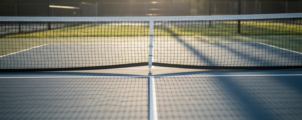 Cómo es el campo de pickleball: superficie, red y marcado completo — pickleball campo