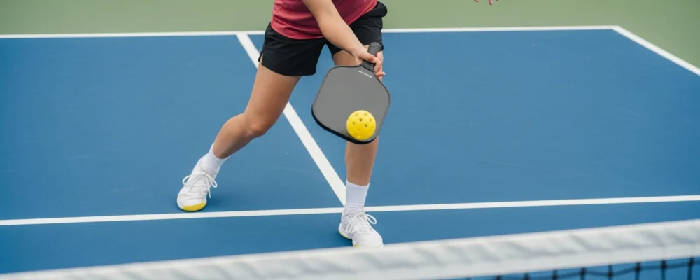 Illustration de Requisitos reglamentarios para cada tipo de saque en pickleball pour Tipos de saque en pickleball
