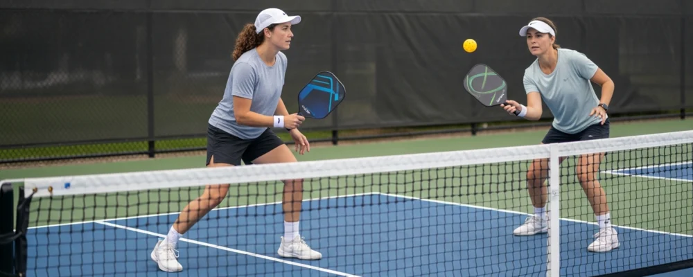 zona de no volea pickleball
