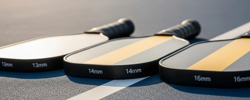 Mejor grosor de pala de pickleball según tu estilo de juego — mejor grosor de pala de pickleball