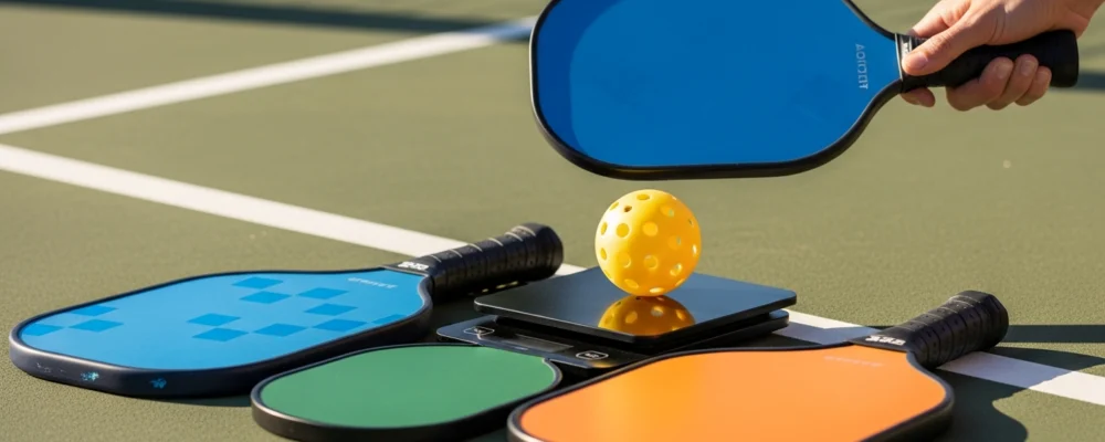 El mejor peso de pala de pickleball según tu nivel de juego — mejor peso de pala de pickleball