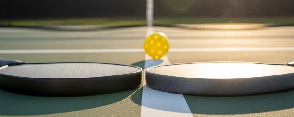 Carbono y grafito en pickleball: qué los diferencia realmente — pala de carbono vs grafito pickleball