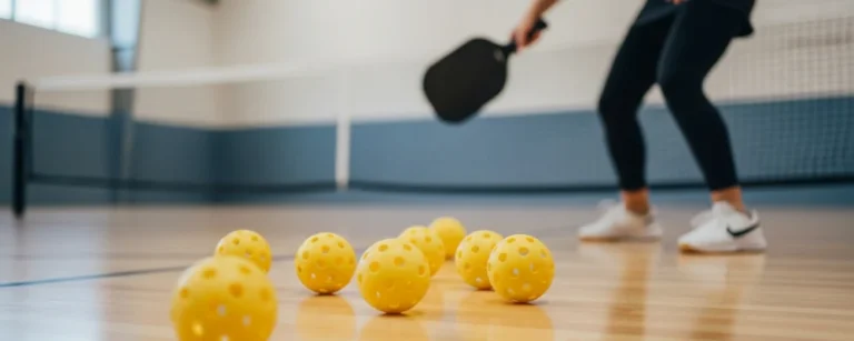 pelotas de pickleball indoor
