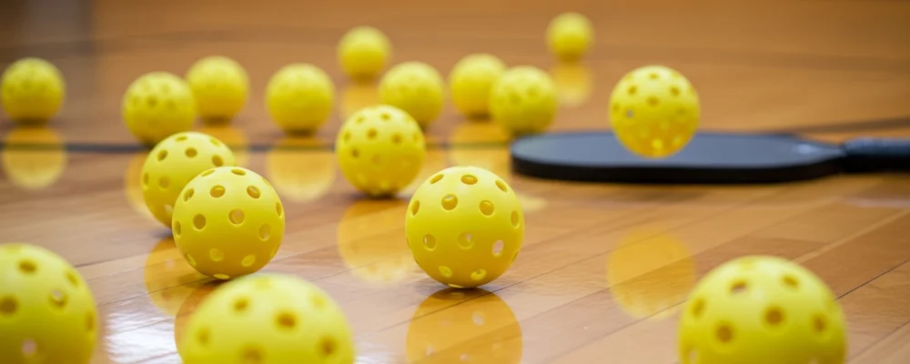 Qué caracteriza a las pelotas de pickleball indoor — pelotas de pickleball indoor