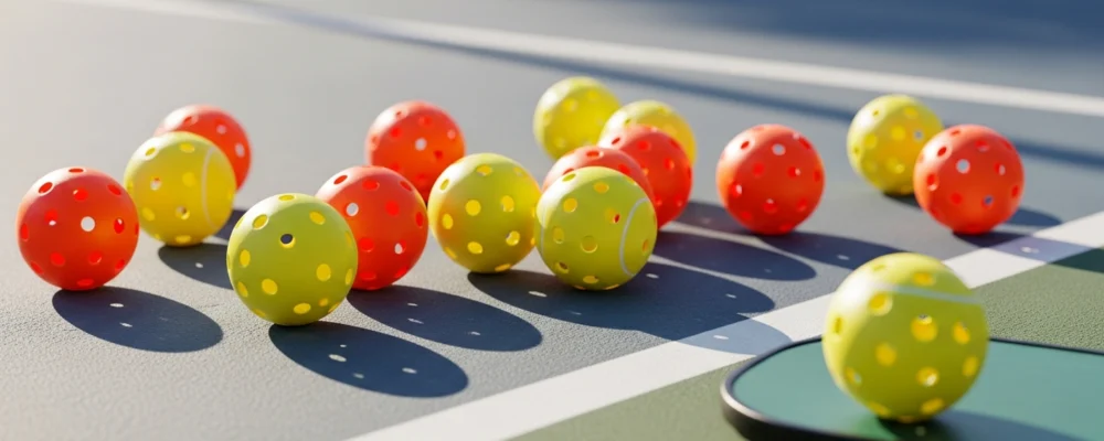 7 claves para elegir las mejores pelotas de pickleball outdoor — pelotas de pickleball outdoor