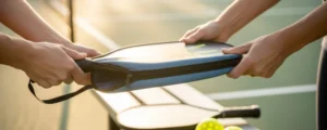 proteger una pala de pickleball