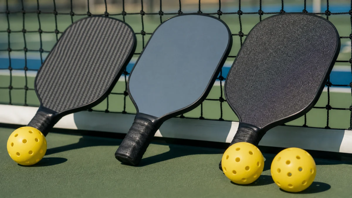 superficie de pala de pickleball