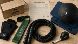 material deportivo : stock visible, garanties et budget d’achat