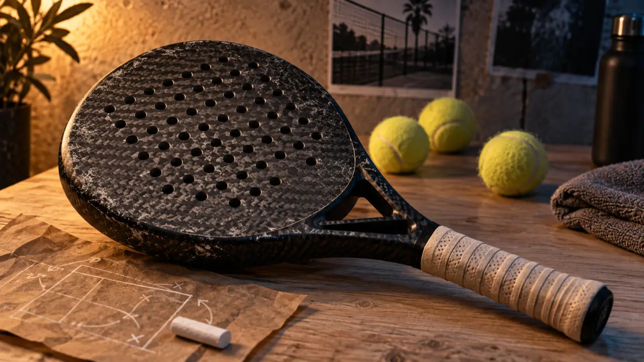 Mejores palas de control de pádel: raqueta control en estudio, carbono y surgrip