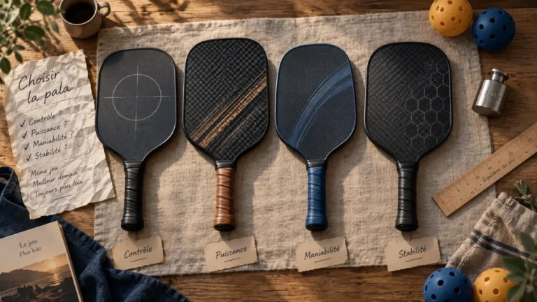 Palas de pickleball : contrôle, puissance et confort pour jouer mieux